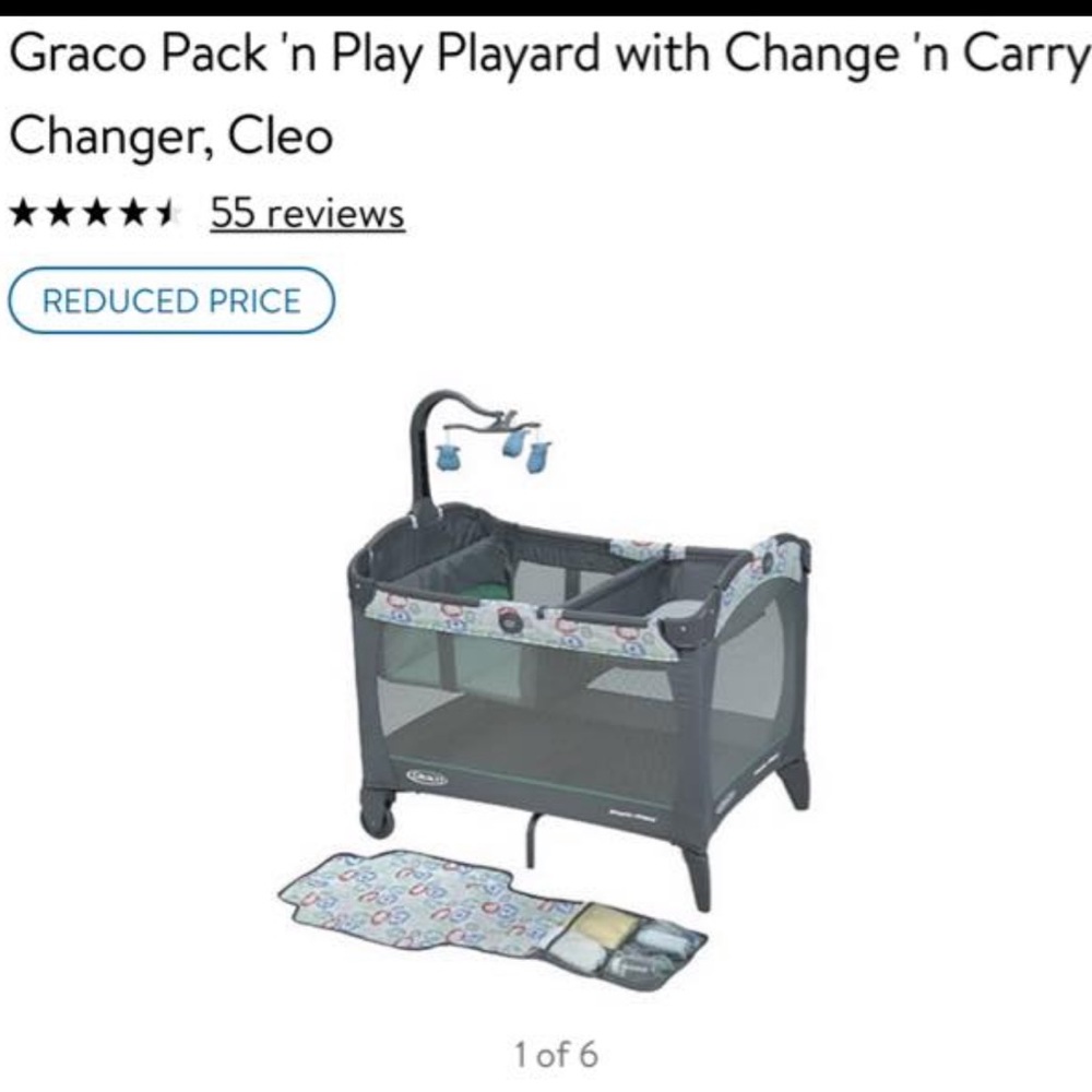Graco Pack n Play Playard with Change n Carry